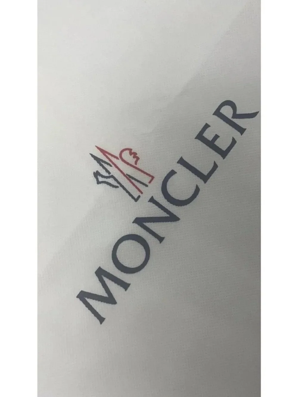 MONCLER Garment Bag Cover Suit Jacket Dust Protector Travel Storage Case